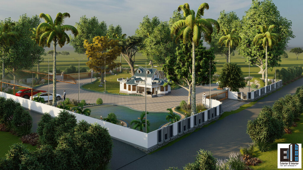 Modern home and commercial design by Exterior & Interior, trusted in Kerala and Gulf regions for creative, functional spaces.